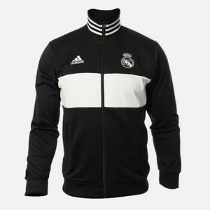 Mens Adidas Real Madrid Black Track Jacket size M